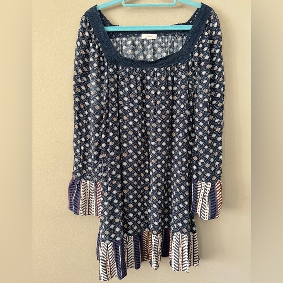 Easel Anthropologie Tunic Oversized Blouse Top Size S - Picture 2 of 9